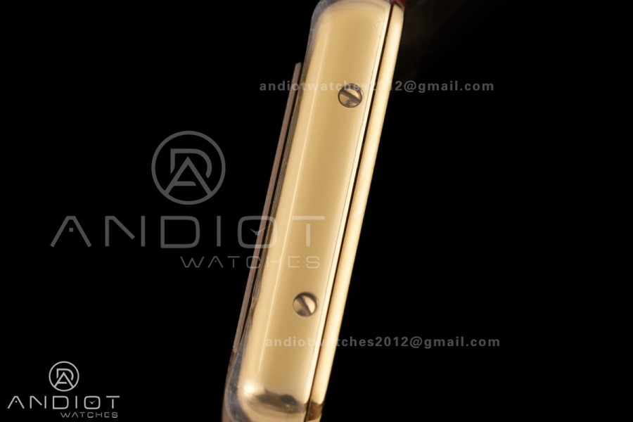 Tank Must 22mm YG AF Best Edition Red Dial On Red Leather Ronda Quartz