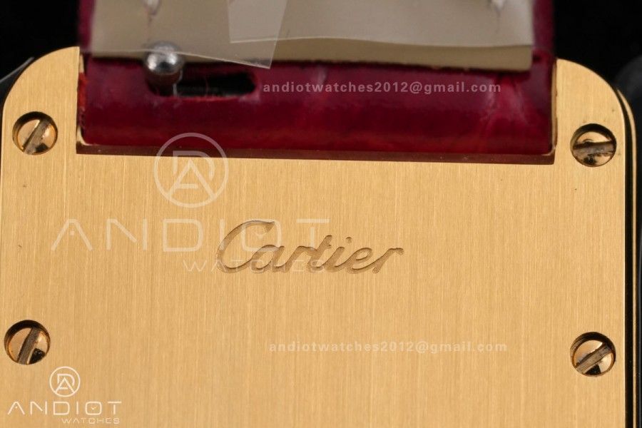 Tank Must 22mm YG AF Best Edition Red Dial On Red Leather Ronda Quartz