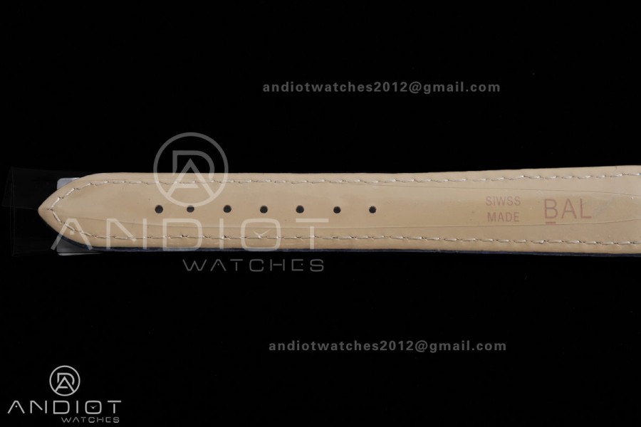 Tank Must 22mm SS AF Best Edition Blue Dial On Blue Leather Ronda Quartz