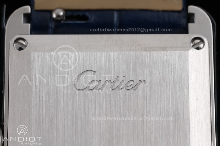 Tank Must 22mm SS AF Best Edition Blue Dial On Blue Leather Ronda Quartz