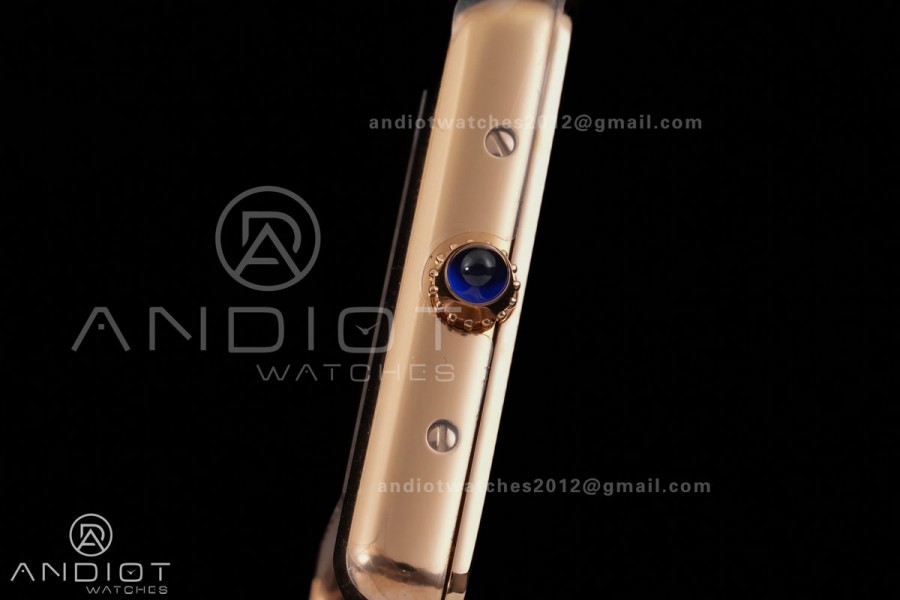 Tank Must 22mm RG AF Best Edition Black Dial On Black Leather Ronda Quartz