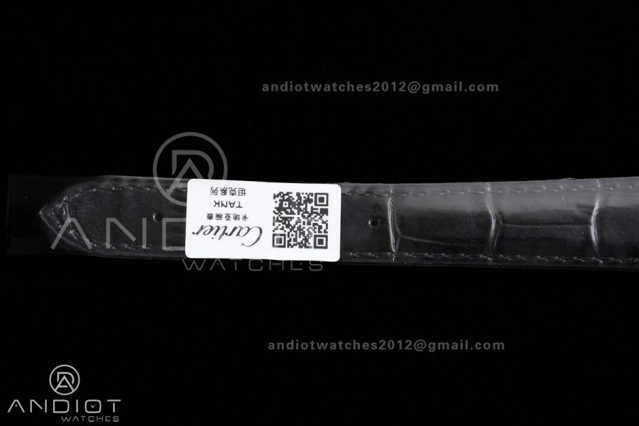 Tank Must 22mm RG AF Best Edition Black Dial On Black Leather Ronda Quartz