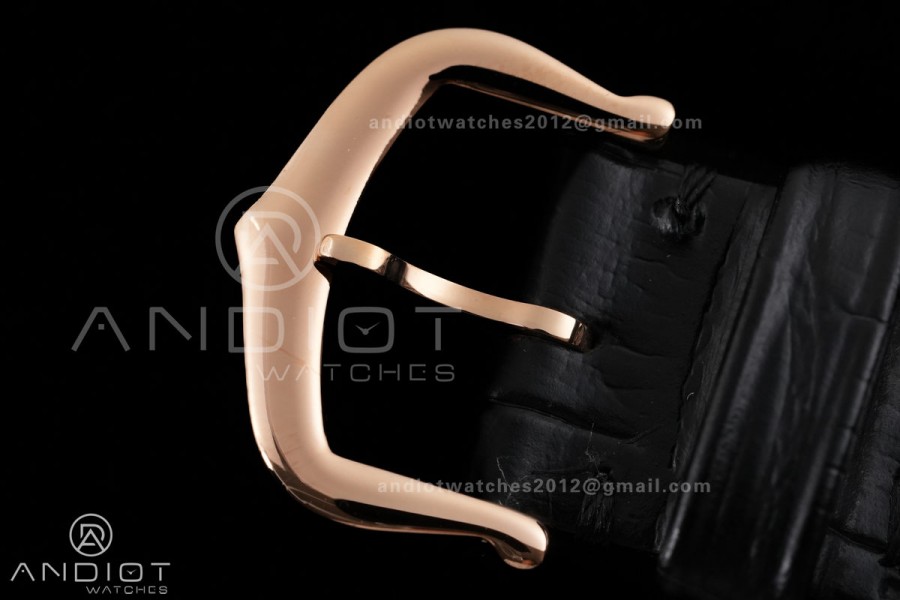 Tank Must 22mm RG AF Best Edition Black Dial On Black Leather Ronda Quartz