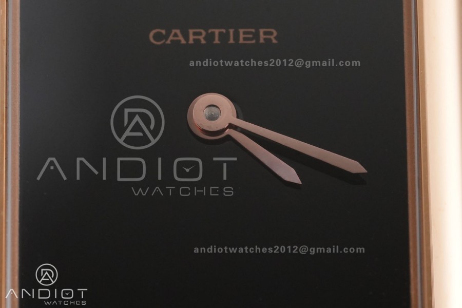 Tank Must 22mm RG AF Best Edition Black Dial On Black Leather Ronda Quartz