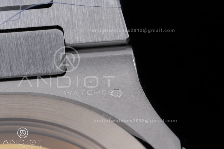 Nautilus 5811 DDF 1:1 Best Edition Blue Textured Dial on SS Bracelet DD330 Super Clone (Weighted)