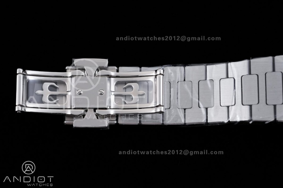 Nautilus 5811 DDF 1:1 Best Edition Blue Textured Dial on SS Bracelet DD330 Super Clone (Weighted)