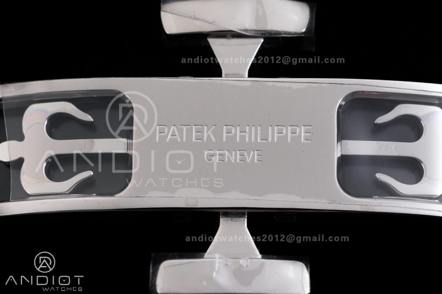 Nautilus 5811 DDF 1:1 Best Edition Blue Textured Dial on SS Bracelet DD330 Super Clone (Weighted)