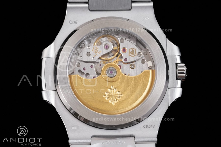 Nautilus 5811 DDF 1:1 Best Edition Blue Textured Dial on SS Bracelet DD330 Super Clone (Weighted)