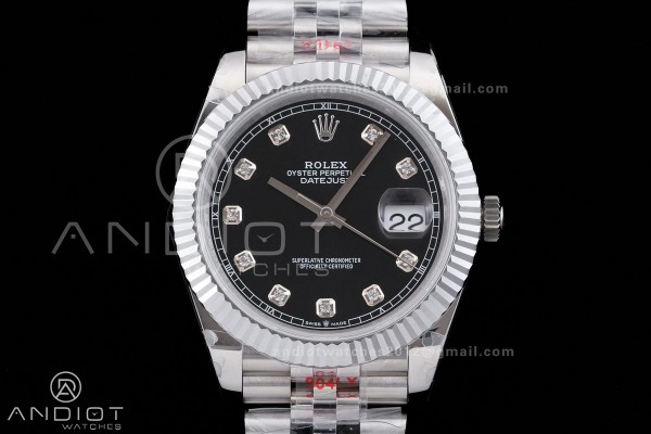 DateJust 41 126334 QF 1:1 Best Edition 904L Steel ...