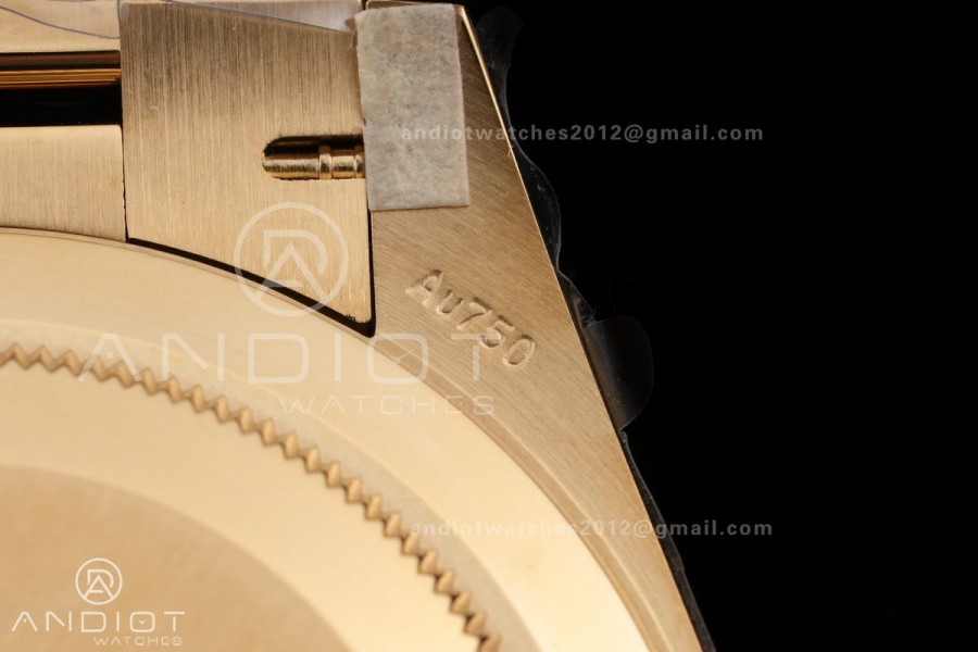 Day Date 40 YG 228238 RCF 1:1 Best Edition Sliver Roman Dial on President Bracelet VR3255 (211g)