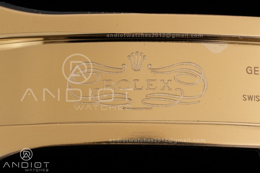 Day Date 40 YG 228238 RCF 1:1 Best Edition Sliver Roman Dial on President Bracelet VR3255 (211g)