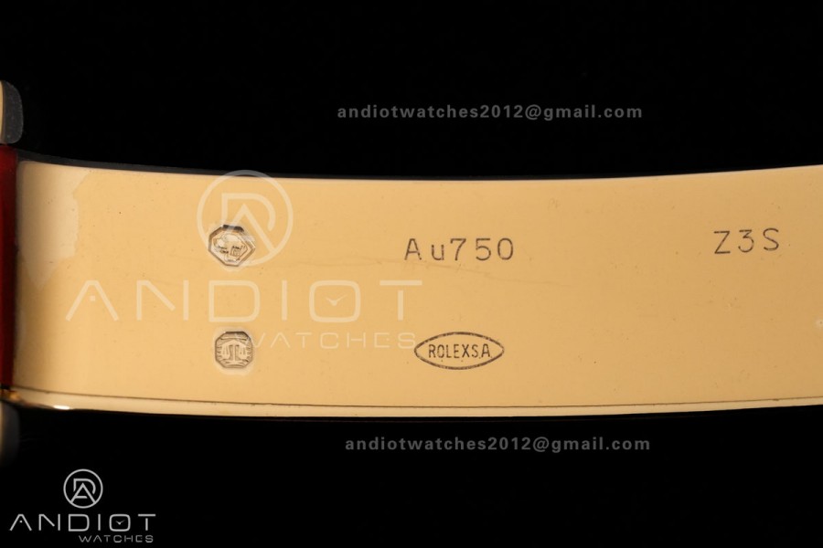 Day Date 40 YG 228238 RCF 1:1 Best Edition Sliver Roman Dial on President Bracelet VR3255 (211g)