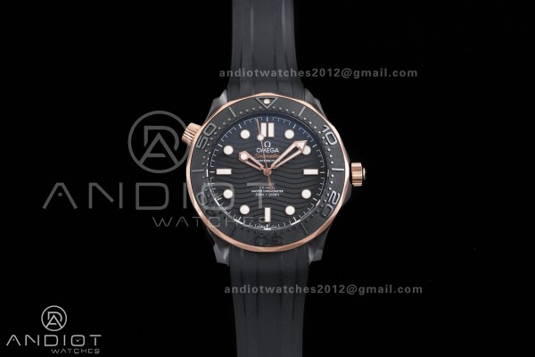 Seamaster Diver 300M Ceramic/RG V4 VSF 1:1 Best Ed...