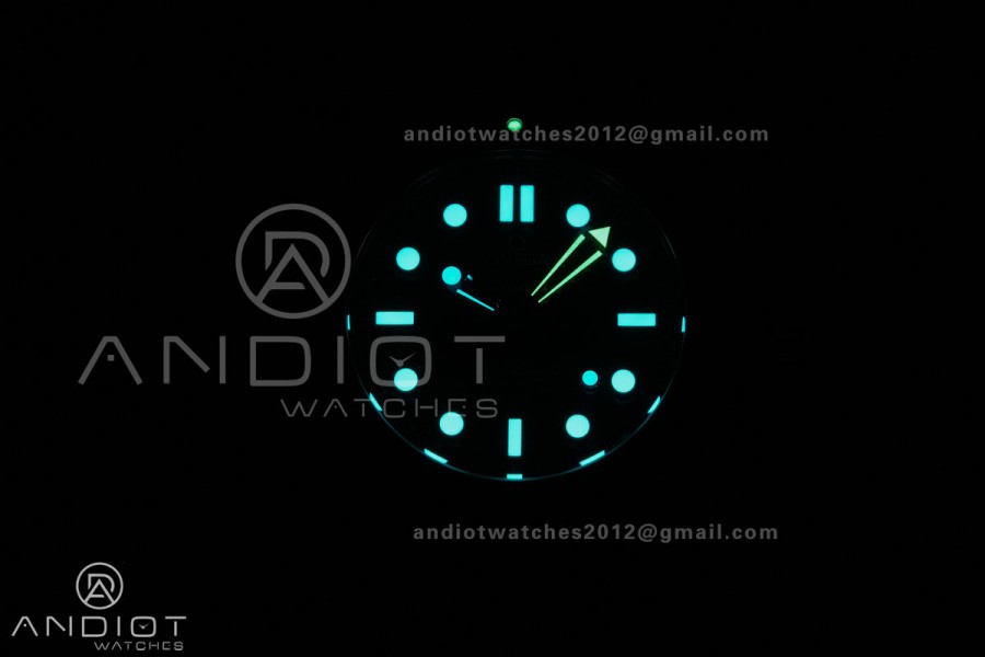 Seamaster Diver 300M Ceramic/RG V4 VSF 1:1 Best Edition Black Dial On Black Rubber Strap Asian Super Clone 8806