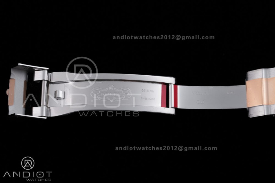 Yacht-Master 126621 SS/RG 904L Steel VSF 1:1 Best Edition Brown Dial on SS/RG Bracelet VS3235