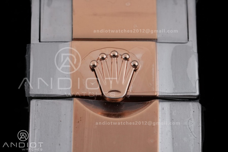 Yacht-Master 126621 SS/RG 904L Steel VSF 1:1 Best Edition Brown Dial on SS/RG Bracelet VS3235