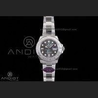 Yacht-Master 126622 904L Steel RCF 1:1 Best Edition Gray Dial on SS Bracelet 3235