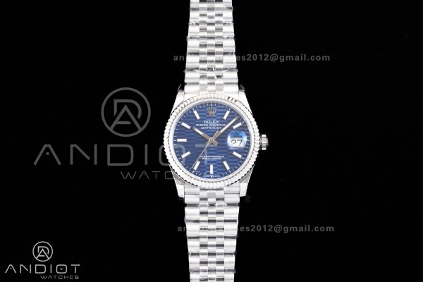 DateJust 36 126234 GSF 1:1 Best Edition Blue Textu...