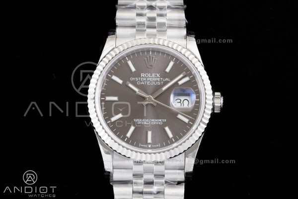 DateJust 36 126234 GSF 1:1 Best Edition Grey Dial ...