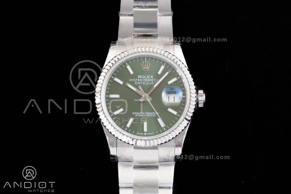  DateJust 36 126234 GSF 1:1 Best Edition Green Sti...