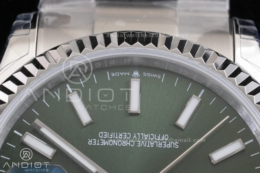  DateJust 36 126234 GSF 1:1 Best Edition Green Stick Dial on Oyster Bracelet A3235