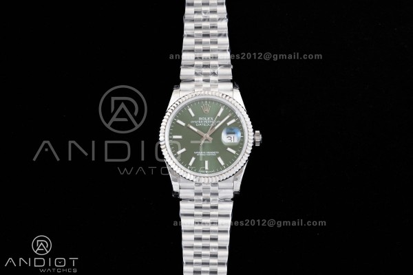 DateJust 36 126234 GSF 1:1 Best Edition Green Dial...