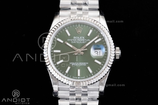 DateJust 36 126234 GSF 1:1 Best Edition Green Dial...