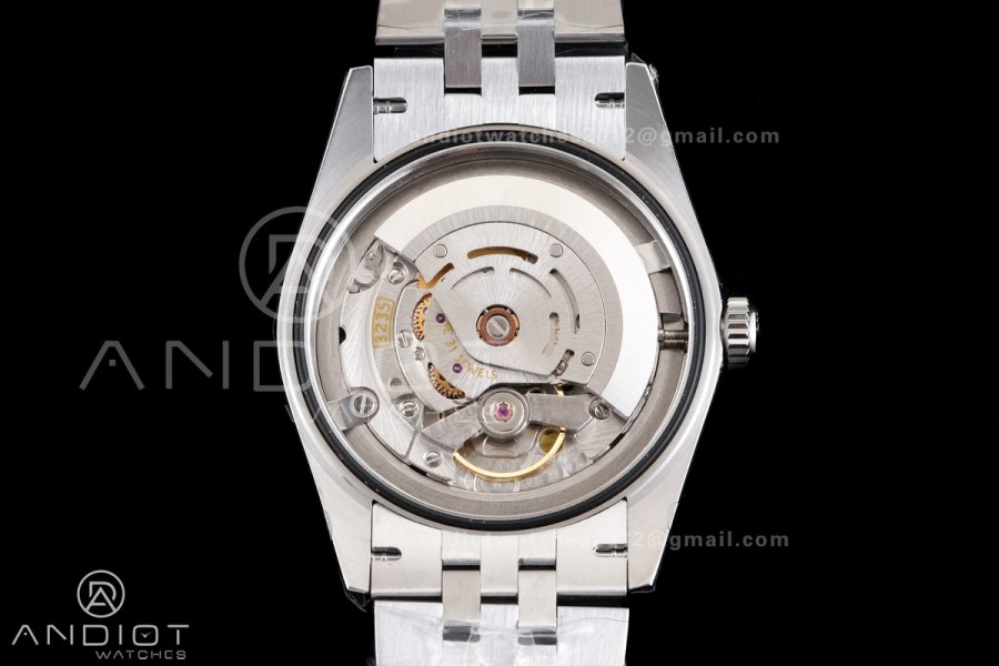 DateJust 36 126234 GSF 1:1 Best Edition Gray Dial Green Roman on SS Jubilee Bracelet A3235