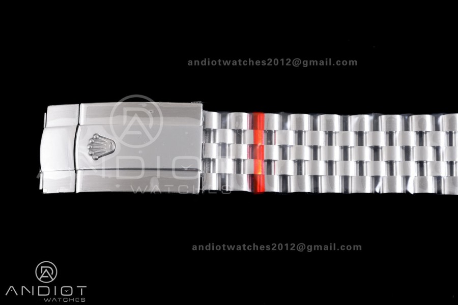 DateJust 36 126234 GSF 1:1 Best Edition Gray Dial Green Roman on SS Jubilee Bracelet A3235