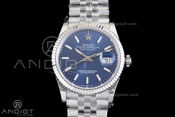DateJust 36 126234 GSF 1:1 Best Edition Blue Dial ...