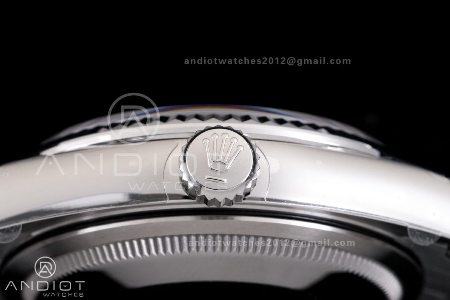 DateJust 36 126234 GSF 1:1 Best Edition Blue Diamonds Dial on SS Jubilee Bracelet A3235