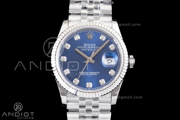 DateJust 36 126234 GSF 1:1 Best Edition Blue Diamo...