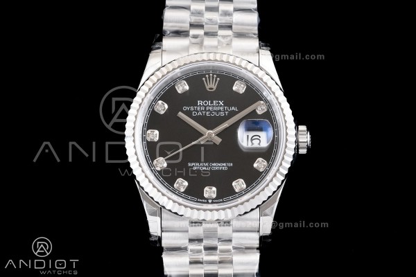 DateJust 36 126234 GSF 1:1 Best Edition Black Diam...