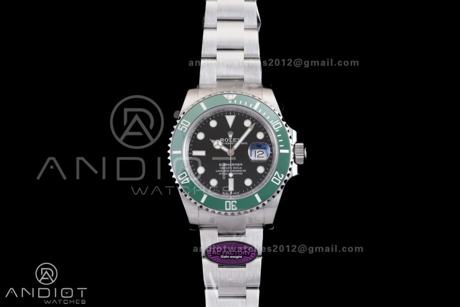 Submariner 41mm 126610 LV Starbucks 904L Steel RCF 1:1 Best Edition RC3235