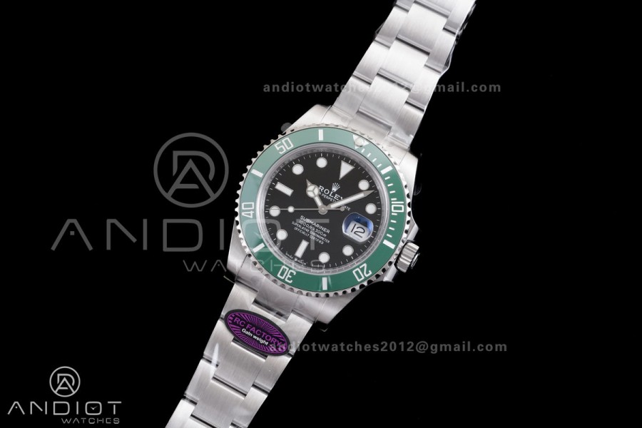 Submariner 41mm 126610 LV Starbucks 904L Steel RCF 1:1 Best Edition RC3235