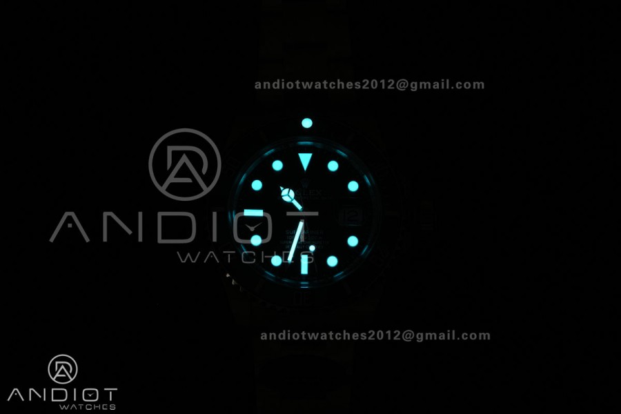 Submariner 41mm 126610 LV Starbucks 904L Steel RCF 1:1 Best Edition RC3235