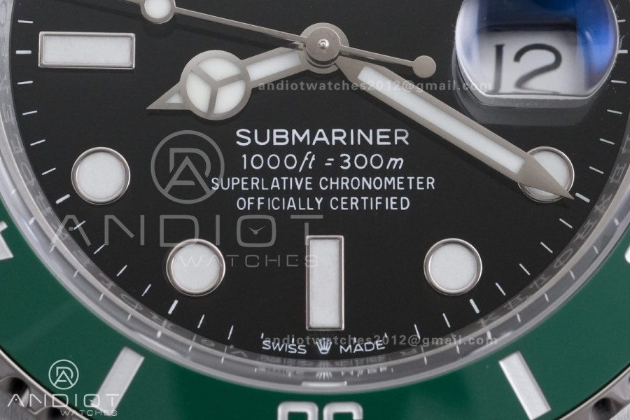 Submariner 41mm 126610 LV Starbucks 904L Steel RCF 1:1 Best Edition RC3235