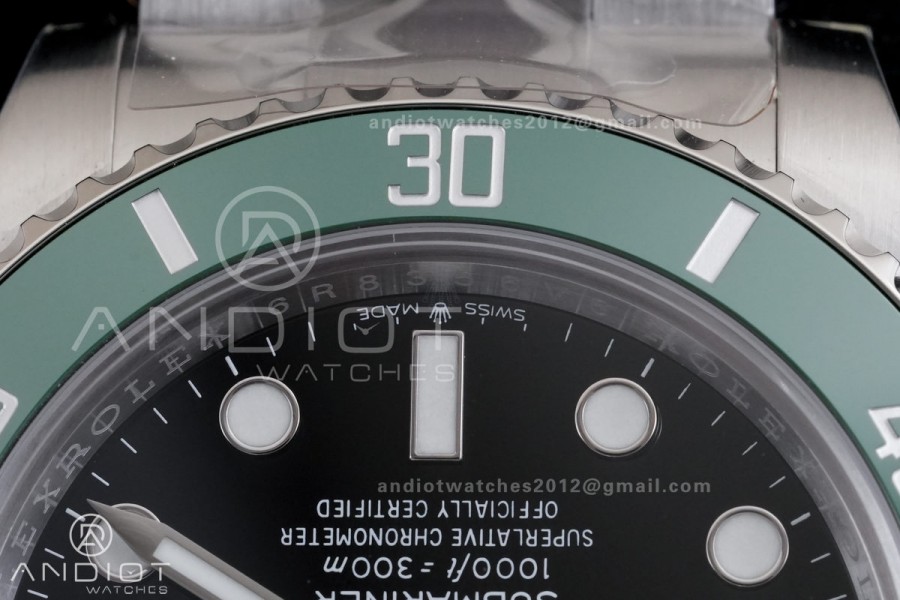 Submariner 41mm 126610 LV Starbucks 904L Steel RCF 1:1 Best Edition RC3235