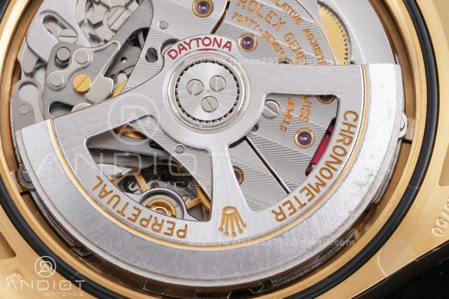 Daytona 126518 RCF 1:1 Best Edition YG/Black Dial on Oysterflex Strap SH4131