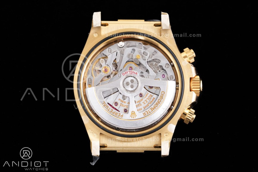 Daytona 126518 RCF 1:1 Best Edition YG/Black Dial on Oysterflex Strap SH4131