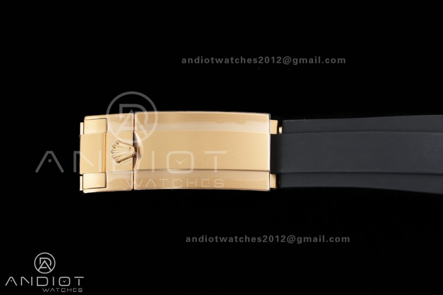 Daytona 126518 RCF 1:1 Best Edition YG/Black Dial on Oysterflex Strap SH4131