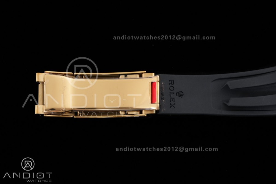 Daytona 126518 RCF 1:1 Best Edition YG/Black Dial on Oysterflex Strap SH4131