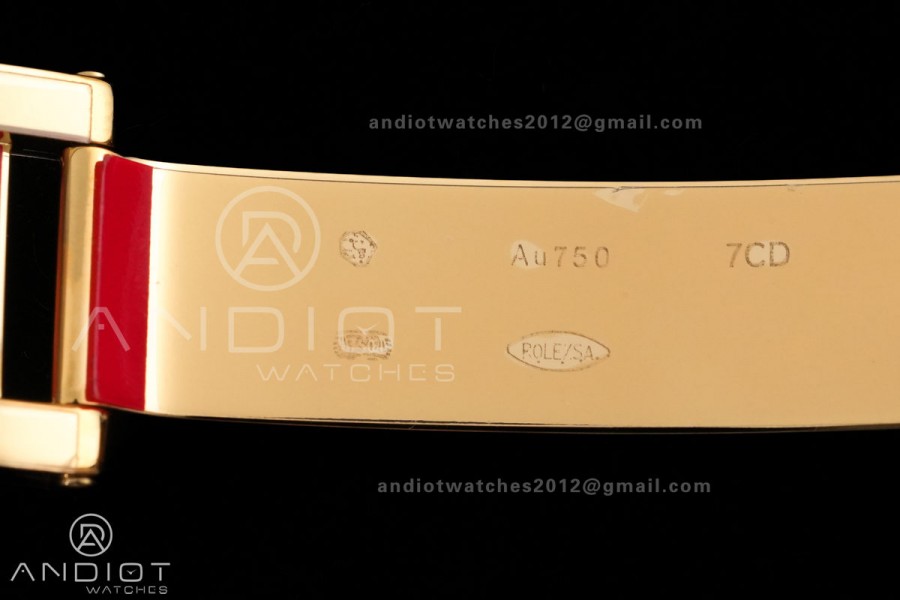 Daytona 126518 RCF 1:1 Best Edition YG/Black Dial on Oysterflex Strap SH4131