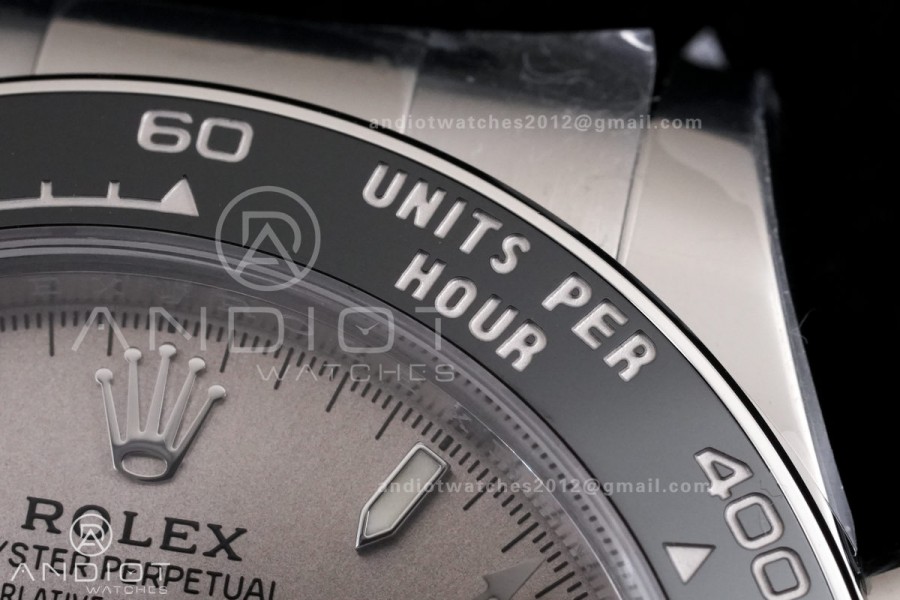 Daytona 126519 RCF 1:1 Best Edition Gray/Black Dial on Oysterflex Strap SH4131