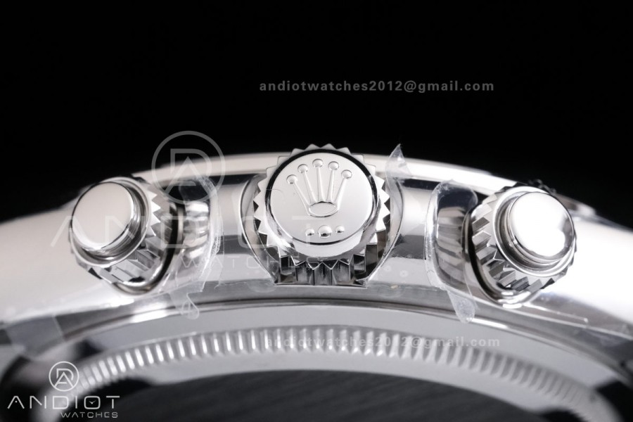 Daytona 126500 RCF 1:1 Best Edition 904L Steel White Dial on SS Bracelet SH4131