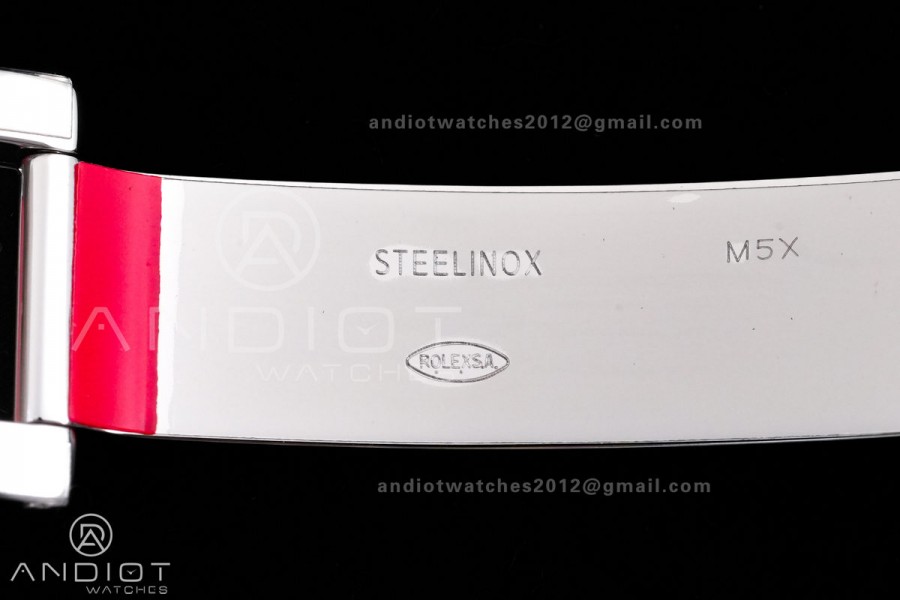 Daytona 126500 RCF 1:1 Best Edition 904L Steel White Dial on SS Bracelet SH4131