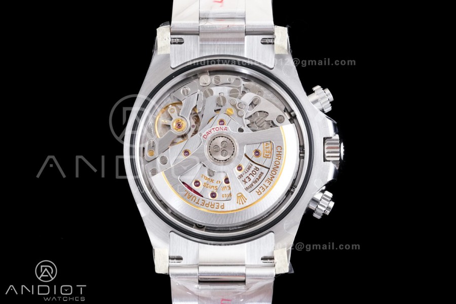 Daytona 126500 RCF 1:1 Best Edition 904L Steel Black Dial on SS Bracelet SH4131