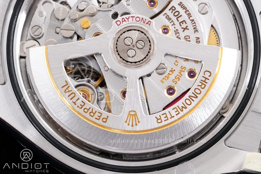 Daytona 126500 RCF 1:1 Best Edition 904L Steel Black Dial on SS Bracelet SH4131