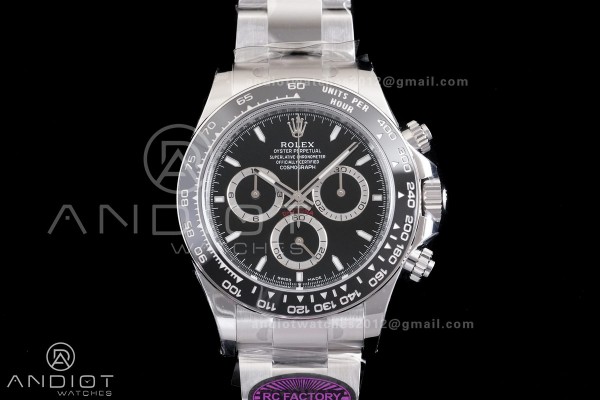 Daytona 126500 RCF 1:1 Best Edition 904L Steel Bla...