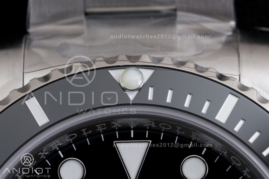 Submariner 116610 LN Black Ceramic 904L Steel RCF 1:1 Best Edition DD3135